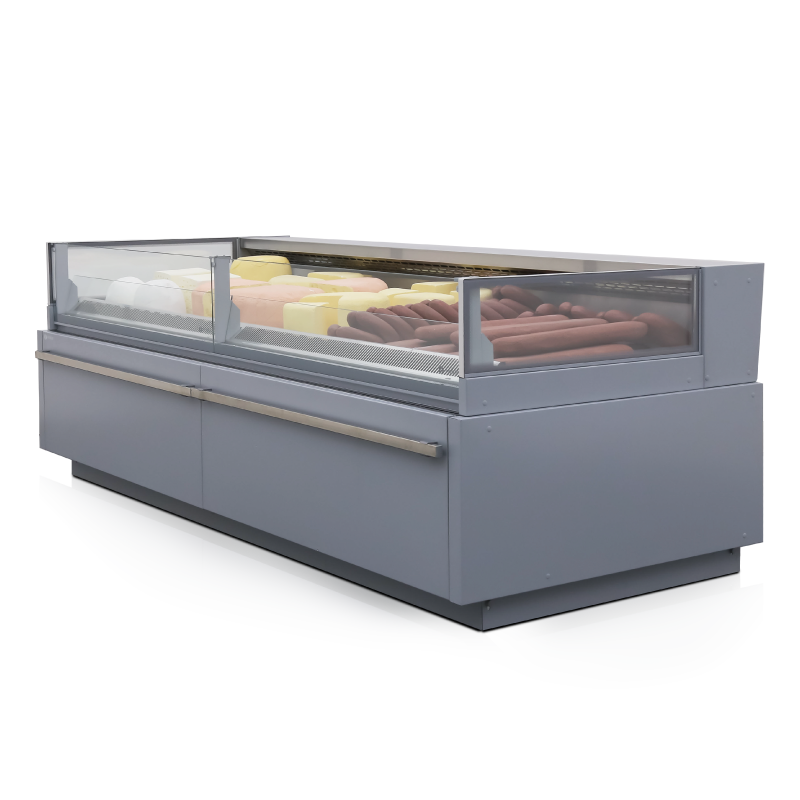 מעדנייה שירות עצמי חצי גובה מנוע חיצוני – ARAMA SS